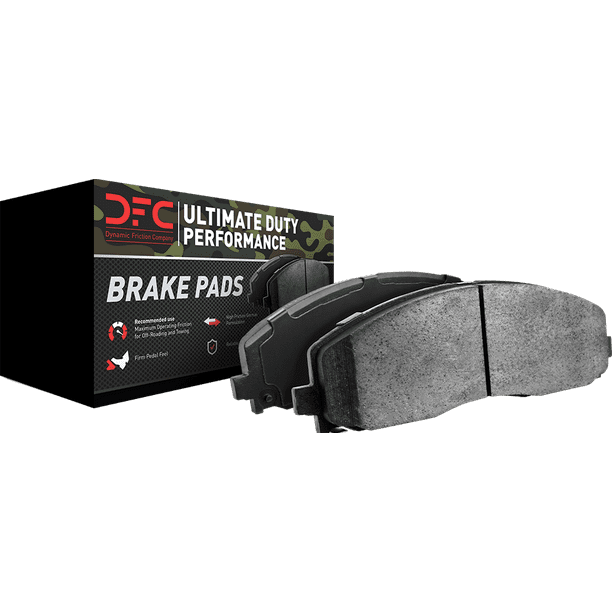 Dynamic Friction Company Ultimate Duty Performance Brake Pads and Hardware Kit 